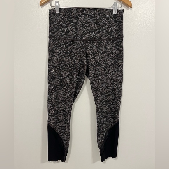 Lululemon Wunder Under Crop High Rise Scallop Full-On Luxtreme 23" Origami 8 - Picture 6 of 14